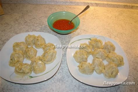 Пельмени, вареники, манты