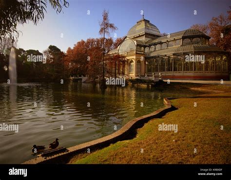 Crystal Palace in Retiro Park,Madrid, Spain Stock Photo - Alamy