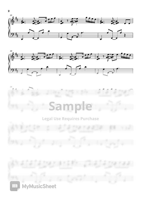 Ed Sheeran Thinking Out Loud Sheet Music MIDI Sheets By Sayu