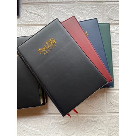 Jual AGENDA DELUXE 2024 Kertas Cream Dan Putih Shopee Indonesia