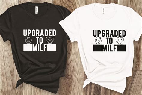 Upgraded To Milf Graphic By GraphicTBD Creative Fabrica