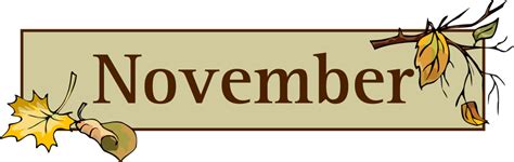 November Birthday Clipart Clipart Suggest