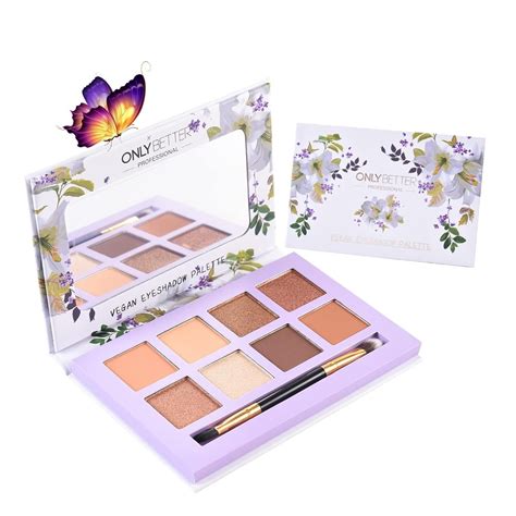 Onlybetter Matte Eyeshadow Palette Vegan Eyeshadow Palette With Brush Shades Nude Eyeshadow