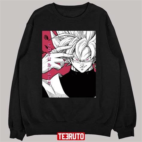 Goku Black Super Saiyan Rose Time Ring Fanart Dragon Ball Unisex T