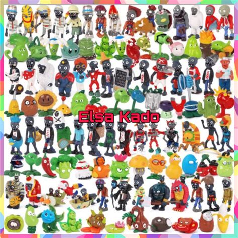 Jual Action Figure Plant Vs Zombie Set 8 Mainan Plants Vs Zombies ...