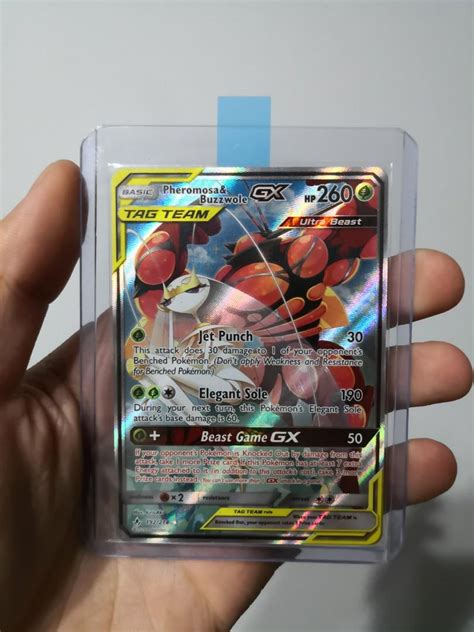 Buzzwole Pheromosa Tag Team Alternate Art Full Art Cosmic Eclipse