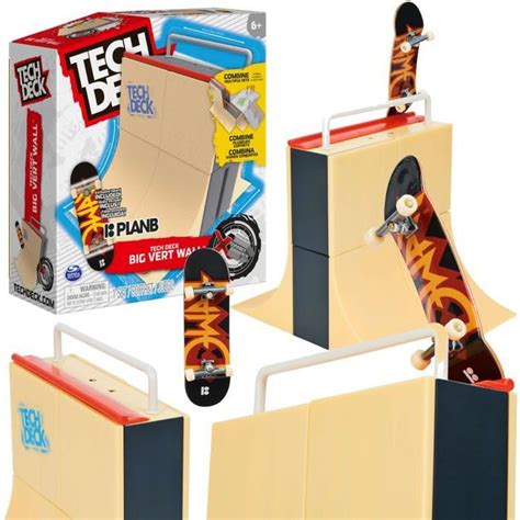 Tech Deck Fingerboard Big Vert Wall Ramp Set Skateboard Cdiscount
