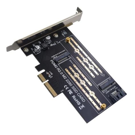 Karta Adapter Ssd M2 Pcie Nvme Na Pcie M2 Sata Myślenice Kup Teraz Na Allegro Lokalnie