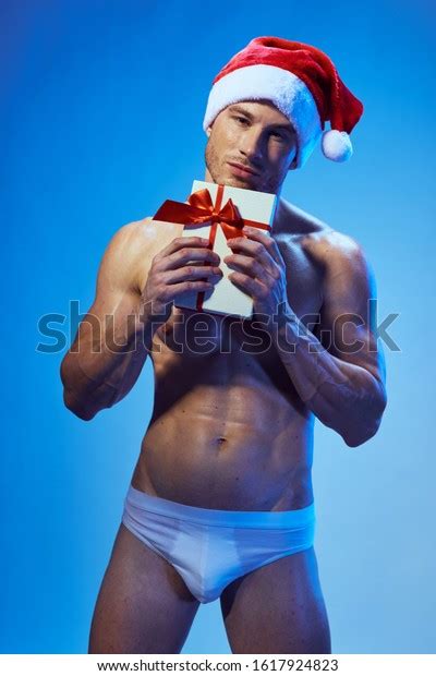 Sexy Man Inflated Torso White Panties Stock Photo 1617924823 Shutterstock