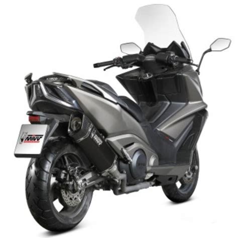 Escape Mivv SR 1 TITANIO Negro Kymco AK 550 2021 Nilmoto