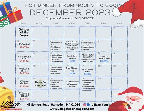 A Guide to Menus and Services at The Food Shoppe 20