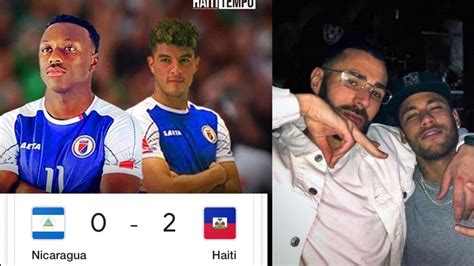 Haiti 2 0 Nicaragua Neymar Nan Real Madrid YouTube