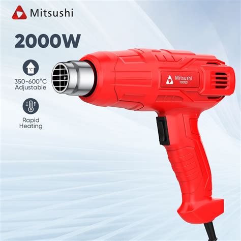 Jual Mitsushi Heat Gun Hot Air Gun Mesin Pemanas Pistol Angin Panas W Dryer Heat Solder