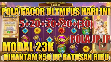 Pola Gacor Olympus Hari Ini K Dihantam X Meledak K Slot