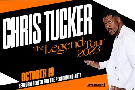 Chris Tucker The Legend Tour 2023 Pittsburgh Official Ticket