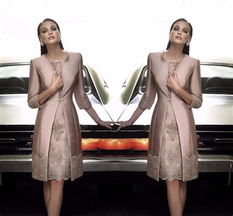 Элегантные платья для матери невесты, атласное кружевное платье-футляр ...