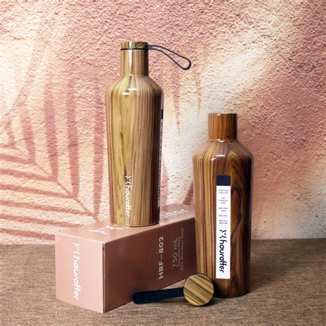 Jual Tumbler Stainless HR 103 Botol Minum Stainless Pattern Thermos Hot Cold 750ML Shopee