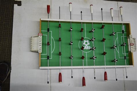 Rare Vintage Tudor Games Foosball Table Nasl American Soccer Game Ital