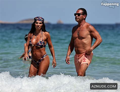 Teresa Giudice Sexy Seen With Luis Ruelas Showing Off Her Hot Bikini Body At Ibiza Beach Aznude