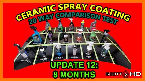 Ultimate Ceramic Spray Coating Test Update 12 20 Products Compared 8 Month Update Top 3