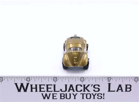 Custom Volkswagen Gold Redline Hot Wheels Mattel Vintage Rl Wheeljack S Lab
