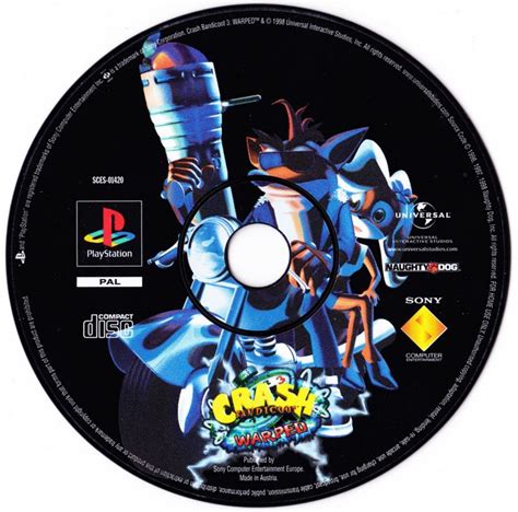 Crash Bandicoot Warped 1998 PlayStation Box Cover Art MobyGames