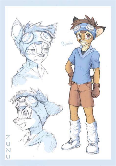 Bambi Anthro Concept By Zunu Raptor Fur Affinity Dot Net