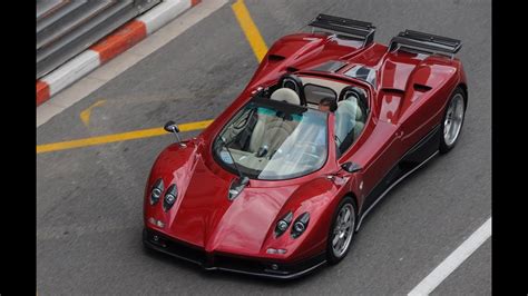 Pagani Zonda S Roadster In Monaco Youtube