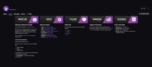 how to add panels on twitch