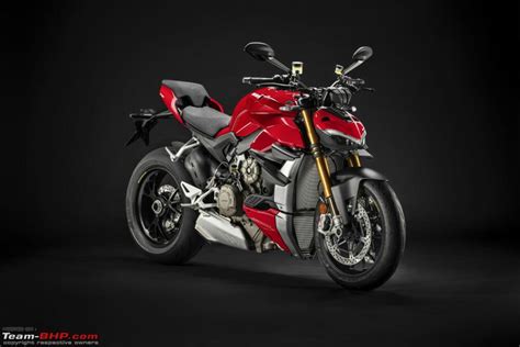 Ducati Announces Their New Naked Streetfighter V4 And V4S Team BHP