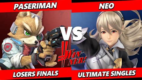 Winner 20 Losers Finals Neo Corrin Vs Paseriman Fox SSBU