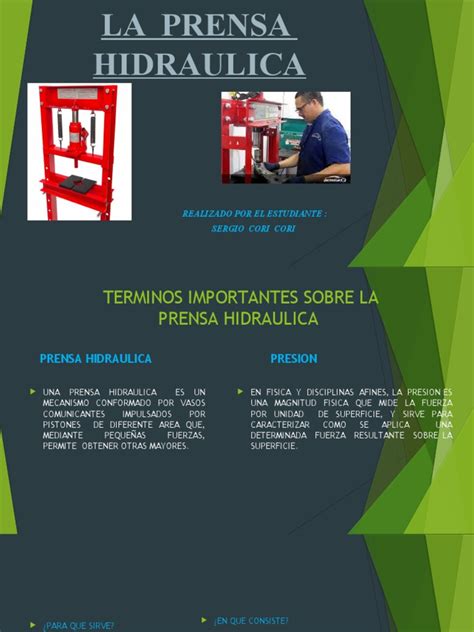 La Prensa Hidraulica Pdf