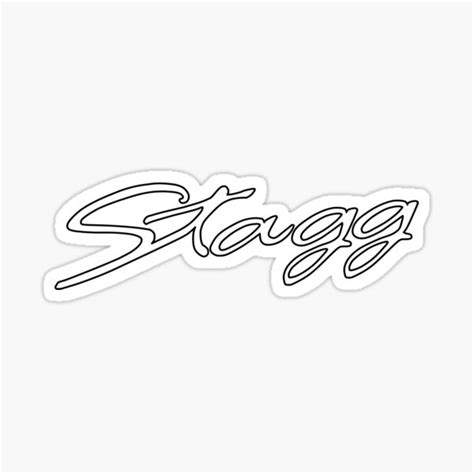 "Stagg Guitars" Sticker for Sale by vikisa | Redbubble