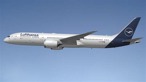 Boeing 789 Lufthansa 3D Model - TurboSquid 1985458