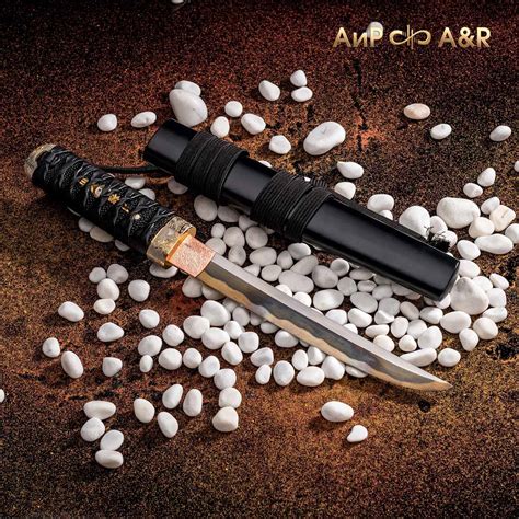 Купить красивый Танто Журавли и бамбук, Артикул: 36964c украшением ...