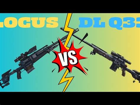 LOCUS Vs DL Q33 PICK YOUR BEST SNIPER Callofdutymobile YouTube