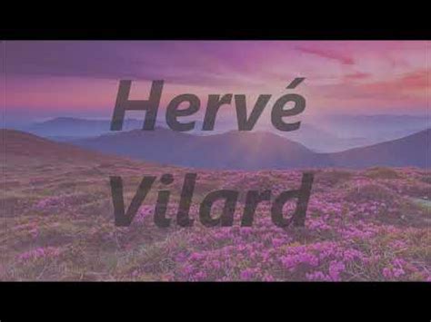 Herv Vilard C Est Pour A Que Je T Aime Youtube