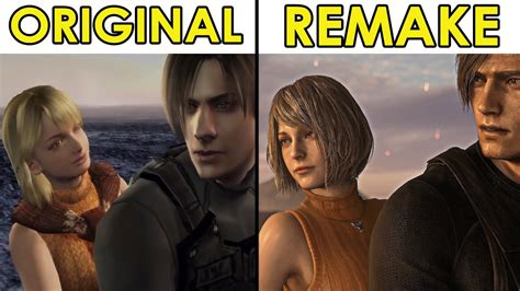 Original Resident Evil Ending Vs Remake Ending Side By Side