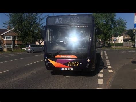 Transdev York Optare Versa Y Tdv Route A Flyer Youtube