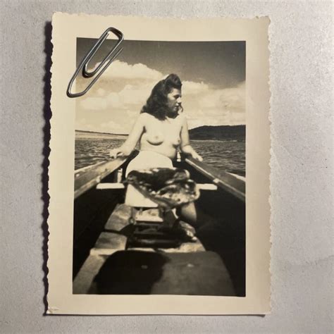 NUDE NACKT NAKED BDM Mädel Frau Dame Maid Blitzmädel x Original Foto WK EUR