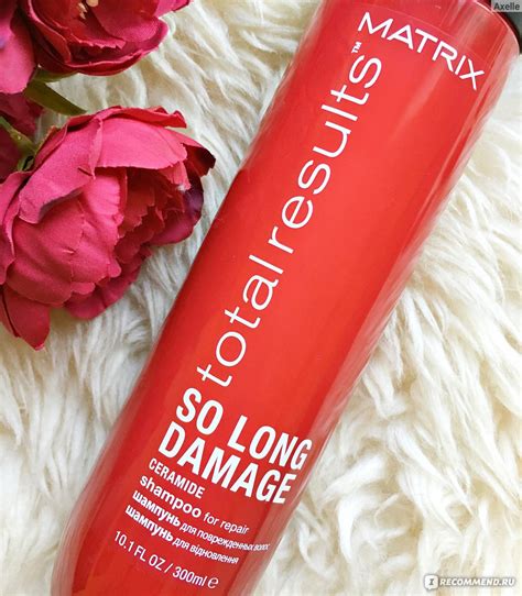 Шампунь MATRIX Total Results восстанавливающий So Long Damage - «Первый ...