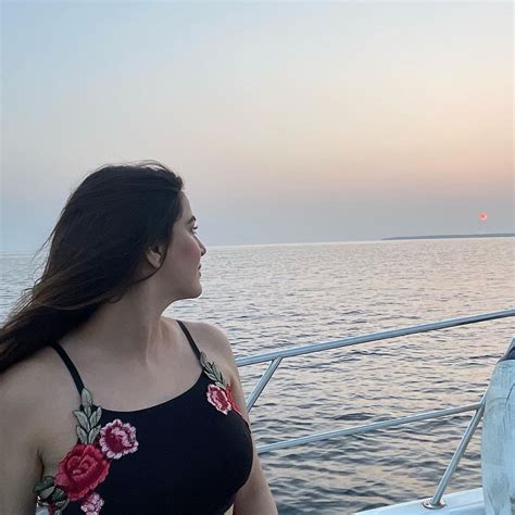 Shraddha Arya Looks Sexy In Strappy Crop Top See Pictures From Her Romantic Honeymoon News18