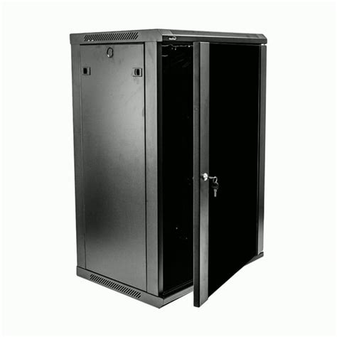 Navepoint 18u Deluxe It Wallmount Cabinet Enclosure 19 Inch Server Network Rack With Locking