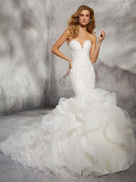 Mermaid Fit And Flare Wedding Dresses Leila Haute Couture