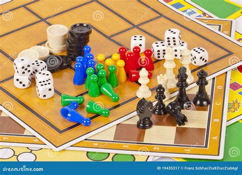 Game Boards And Pieces Stock Image Image Of Boards Entertainment