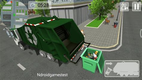 Garbage Truck Simulator Pro 2017 Gameplay Testing Youtube