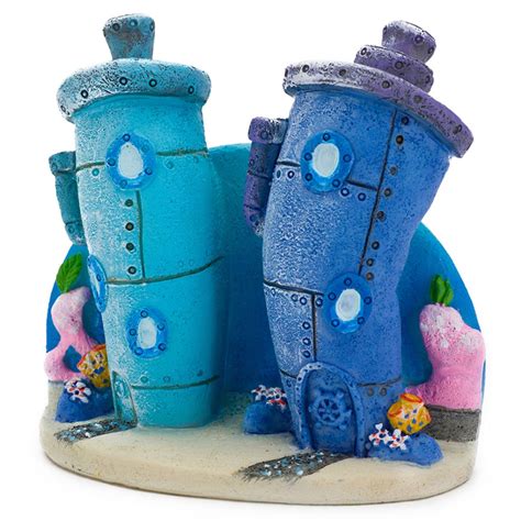 Penn Plax Eorder Spongebob Squarepants Bikini Bottom Homes Small