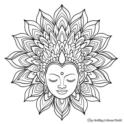 Chakra Coloring Pages - Free & Printable!