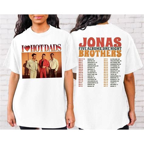 Vintage Jon As Brothers Shirt I Love Hot Dads Shirt Daddy Shirt Sold By Matt Jones SKU