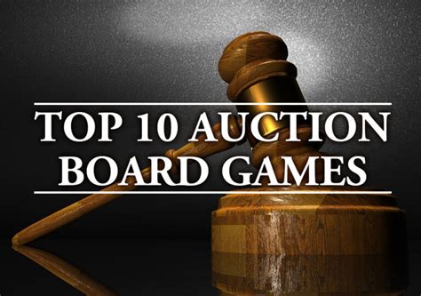 Top 10 Auction Board Games - Board Game Quest